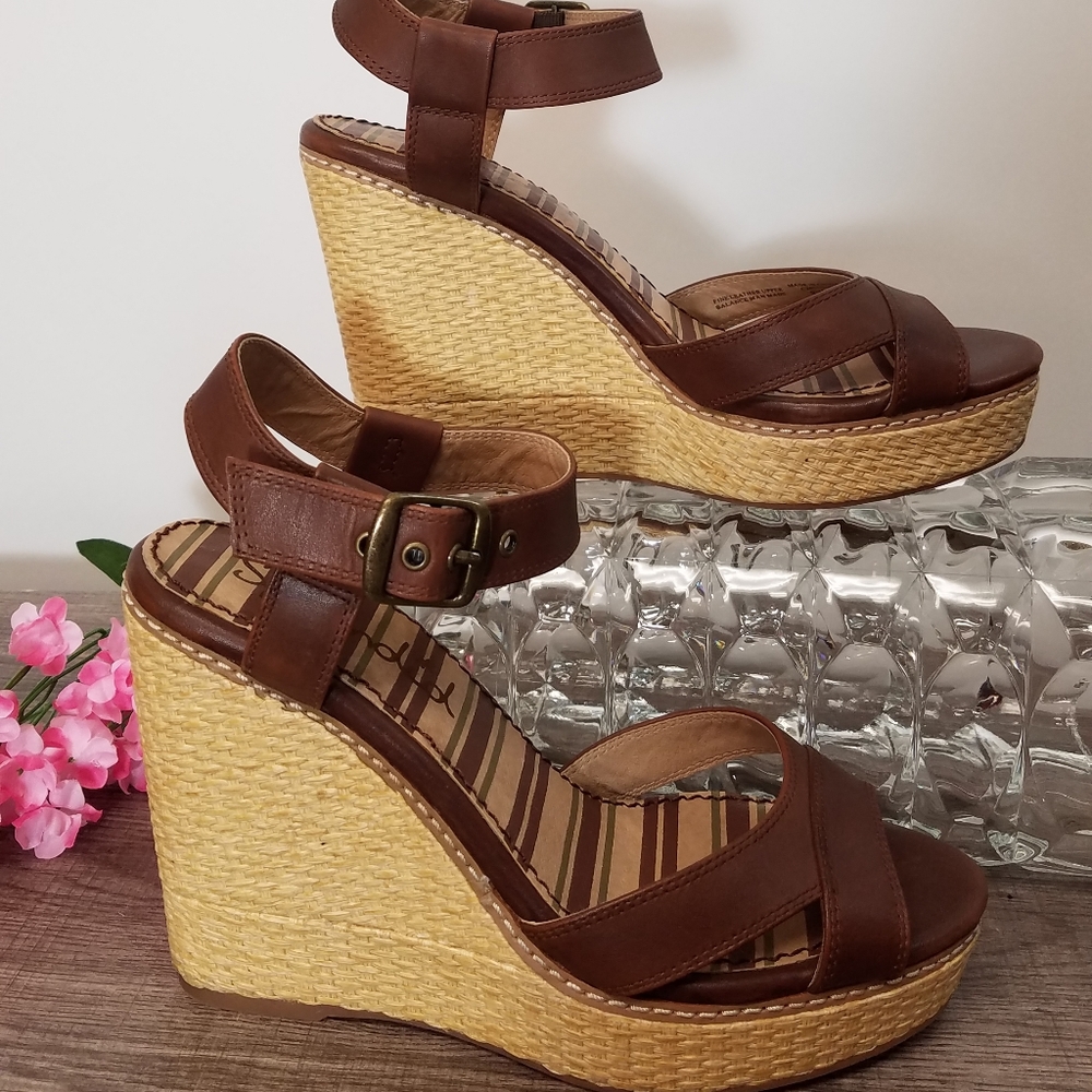 Splendid Sandals Wedge Leather 8.5 🎉HP🎉